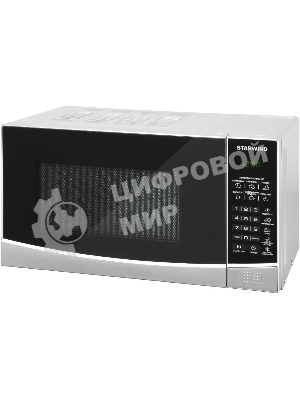 Микроволновая печь Starwind SMW3120 серебристый/черный, 20 л, 700 Вт, переключатели - сенсор