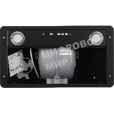 Вытяжка встраиваемая Elikor Flat 52П-650-К3Д черный, 52 см, 650 куб. м/ч, 60 дБ