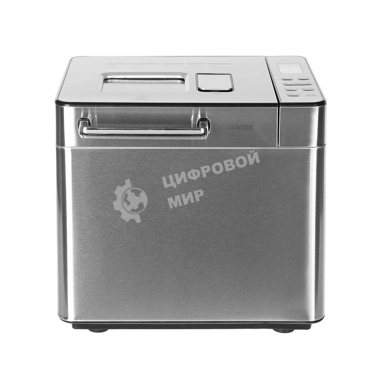 Хлебопечка Centek CT-1419 серебристый, 750 Вт, 1 кг, 25 программ
