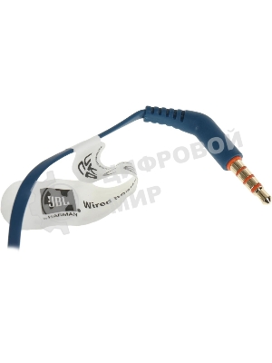 Проводные наушники JBL Tune 110 синий, внутриканальные, Jack 3.5 мм