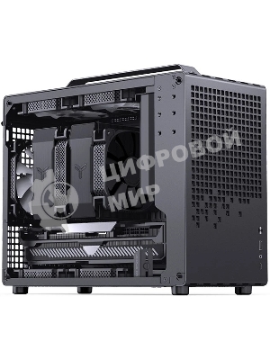 Компьютерный корпус без блока питания JONSBO Jonsplus Z20 Black MATX без БП, боковая панель из закаленного стекла, mini-ITX, micro-ATX, черный