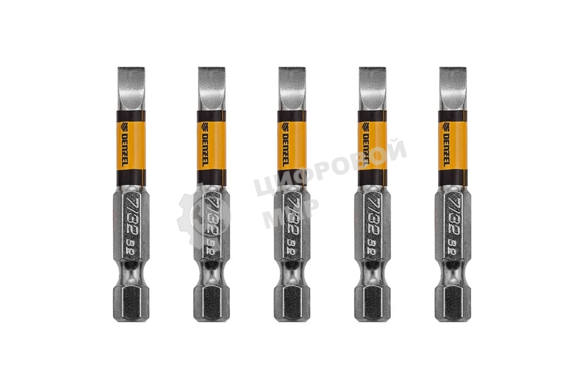 Набор бит Denzel SL7/32