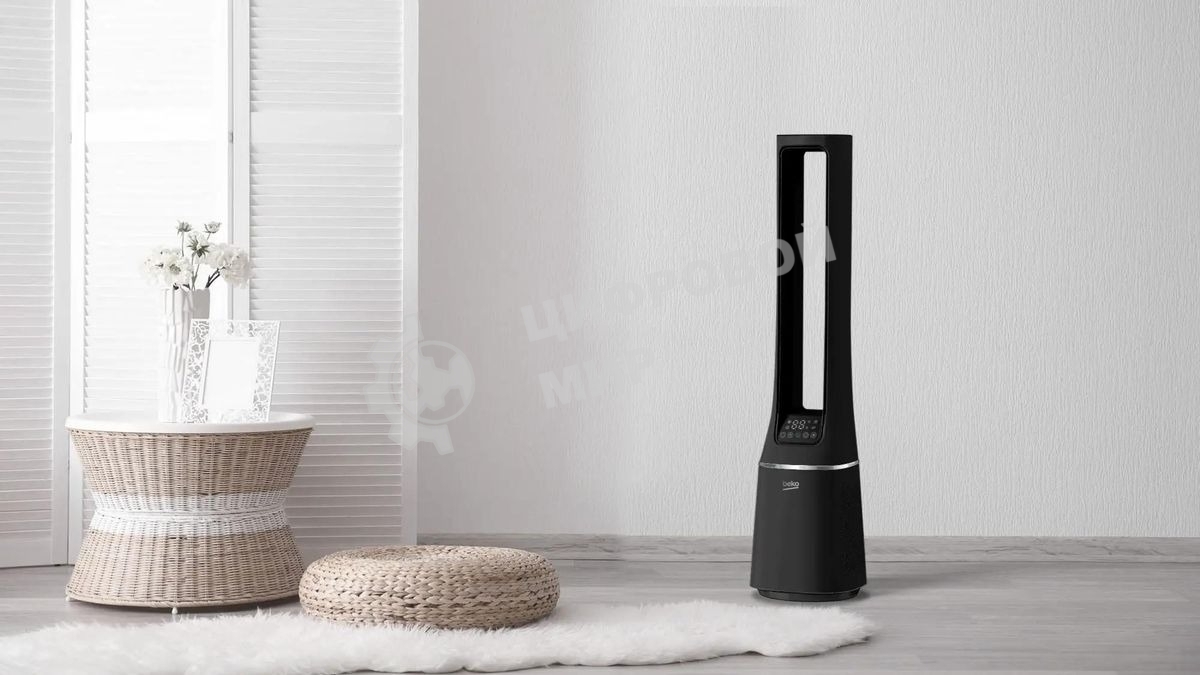 Воздухоочиститель-рециркулятор Beko EBA 6000 B 36Вт черный