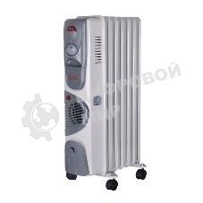 Обогреватель масляный Ресанта ОМ-7НВ (7секций) белый, 1900 Вт, 19 м2, термостат 67/3/10