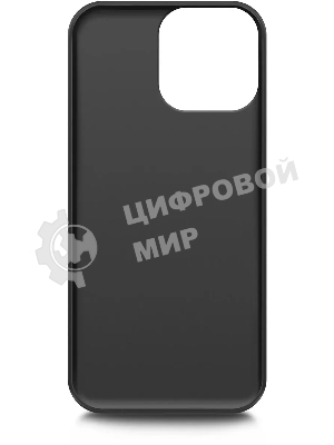 Чехол (клип-кейс) BoraSCO Silicone Case для Apple iPhone 13 Pro Max черный (матовый)