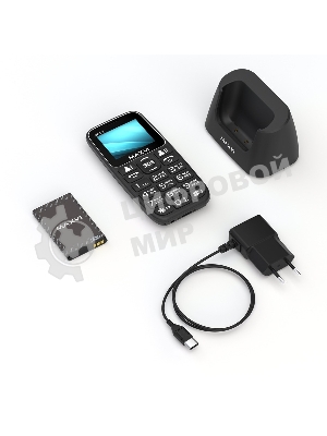 Мобильный телефон Maxvi B110ds черный