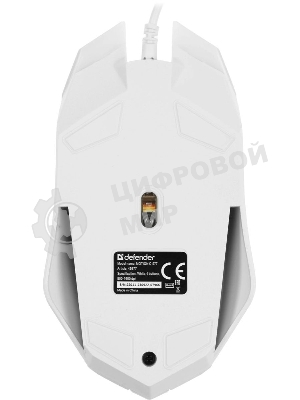 Комплект клавиатура+мышь Defender Motion C-977 проводной, USB, 1600 DPI, белый