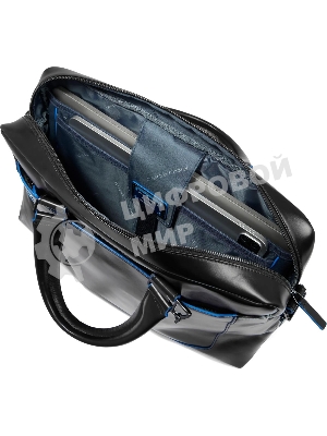 Сумка для ноутбука Piquadro Blue Square CA3335B2/N черный натур.кожа