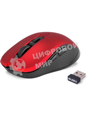 Беспроводная мышь SVEN RX-560SW красный (SV-017071)