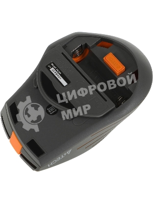 Мышь беспроводная A4Tech Fstyler FG30S серый/оранжевый, 2000 dpi, радиоканал, USB, кнопки - 6