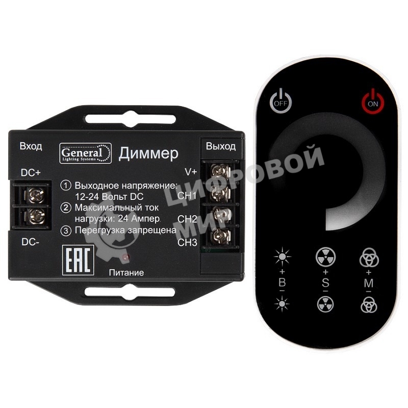 Диммер GDD-288-R-IP20-12