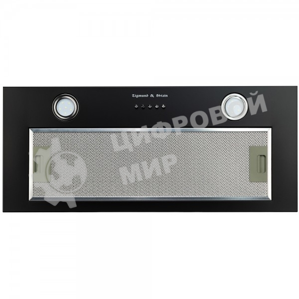 Вытяжка встраиваемая Zigmund & Shtain K 016.7 B черный, 70 см, 1050 куб. м/ч, 58 дБ