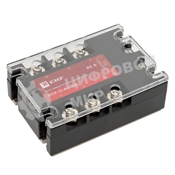Реле твердотельное трехфазное RTP-40-DA PROxima EKF rtp-3-40-da