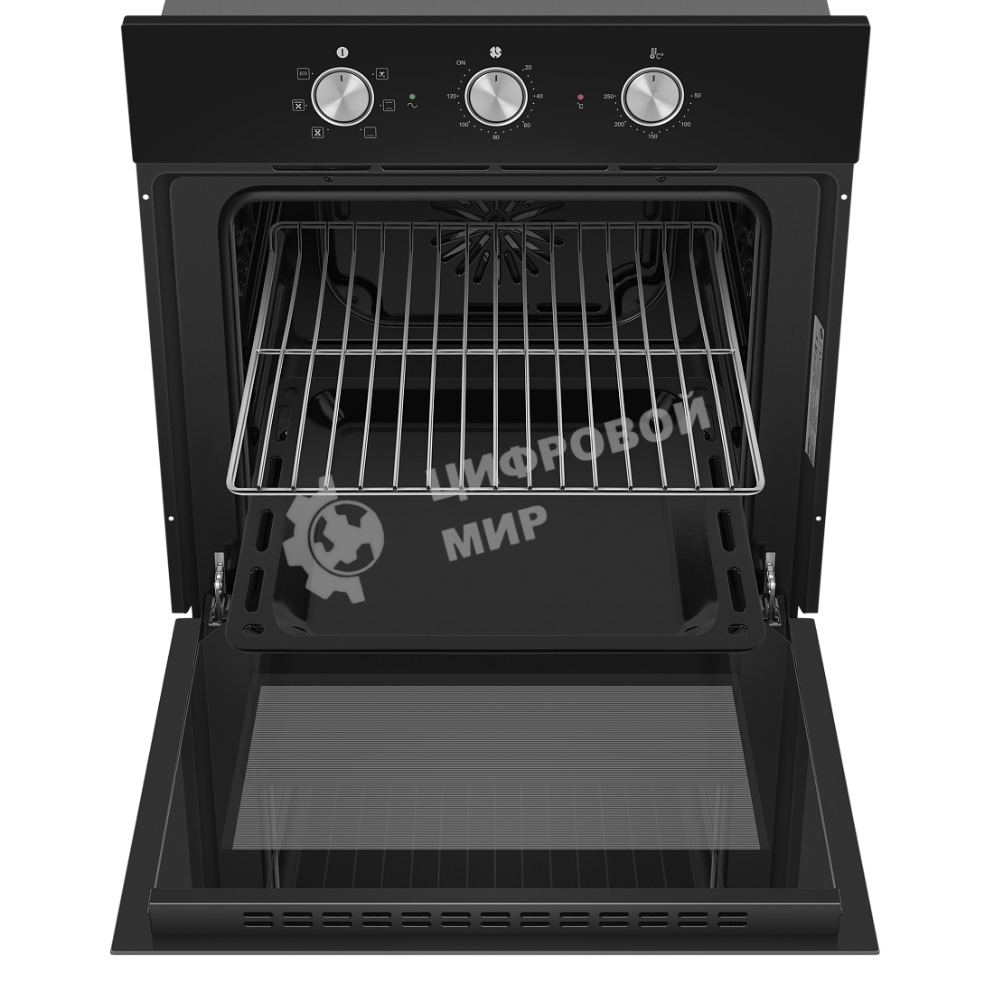 Духовой шкаф электрический HOMSair OEF606BK черный