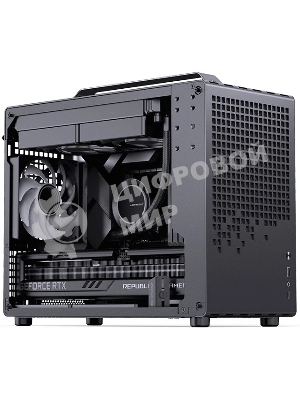 Компьютерный корпус без блока питания JONSBO Jonsplus Z20 Black MATX без БП, боковая панель из закаленного стекла, mini-ITX, micro-ATX, черный