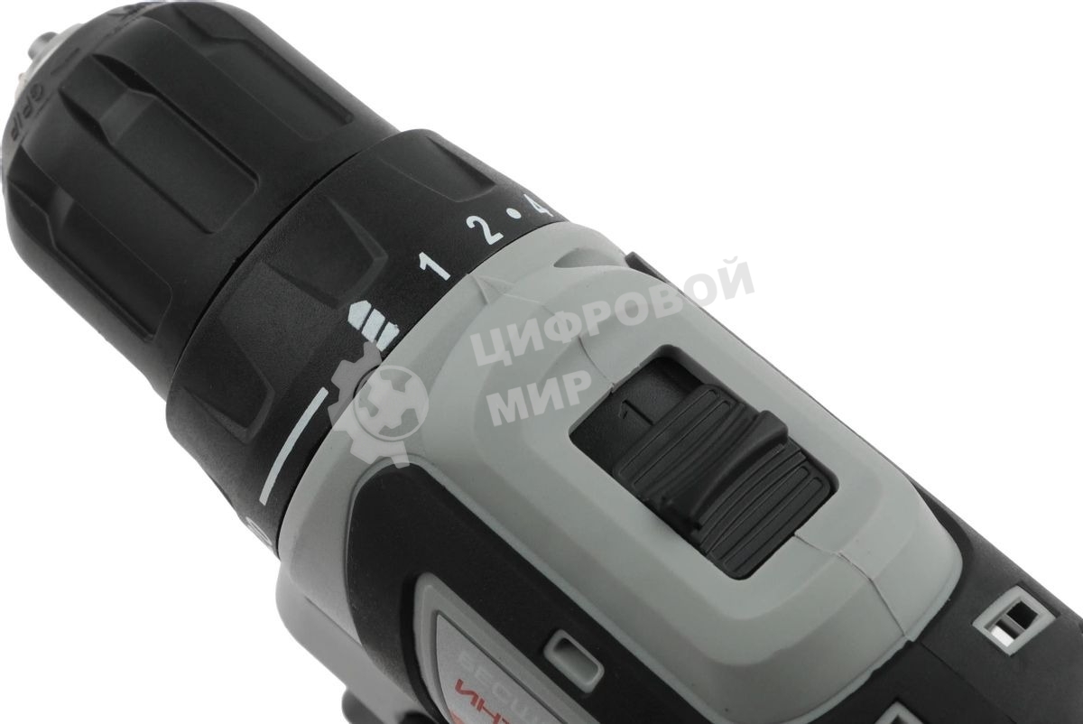 Дрель-шуруповерт аккумуляторная ИНТЕРСКОЛ ДА-10/12В 687.1.2.70, 12 В, 1,5 А·ч, аккумуляторная