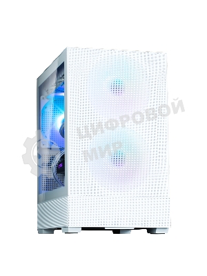 Компьютерный корпус ZALMAN P30 AIR, MATX, белый, WINDOW, 2xCombo (3.5'' or 2.5''), 3x2.5