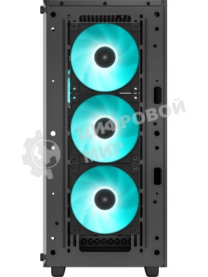 Компьютерный корпус MidiTower Deepcool CC560 A-RGB черный (ATX, без БП, ARGB, USB3.2 Type-A+USB 2.0 Type-A) (R-CC560-BKTAA4-G-2)