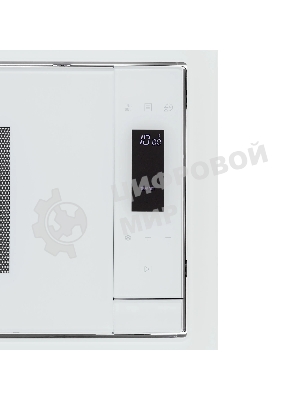 Встраиваемая микроволновая печь Krona ESSEN 60 WH DOTS белый, 31 л, 1000 Вт, переключатели - сенсор