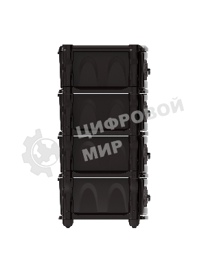 Комод Альтернатива Эконом 4 секц. М2443