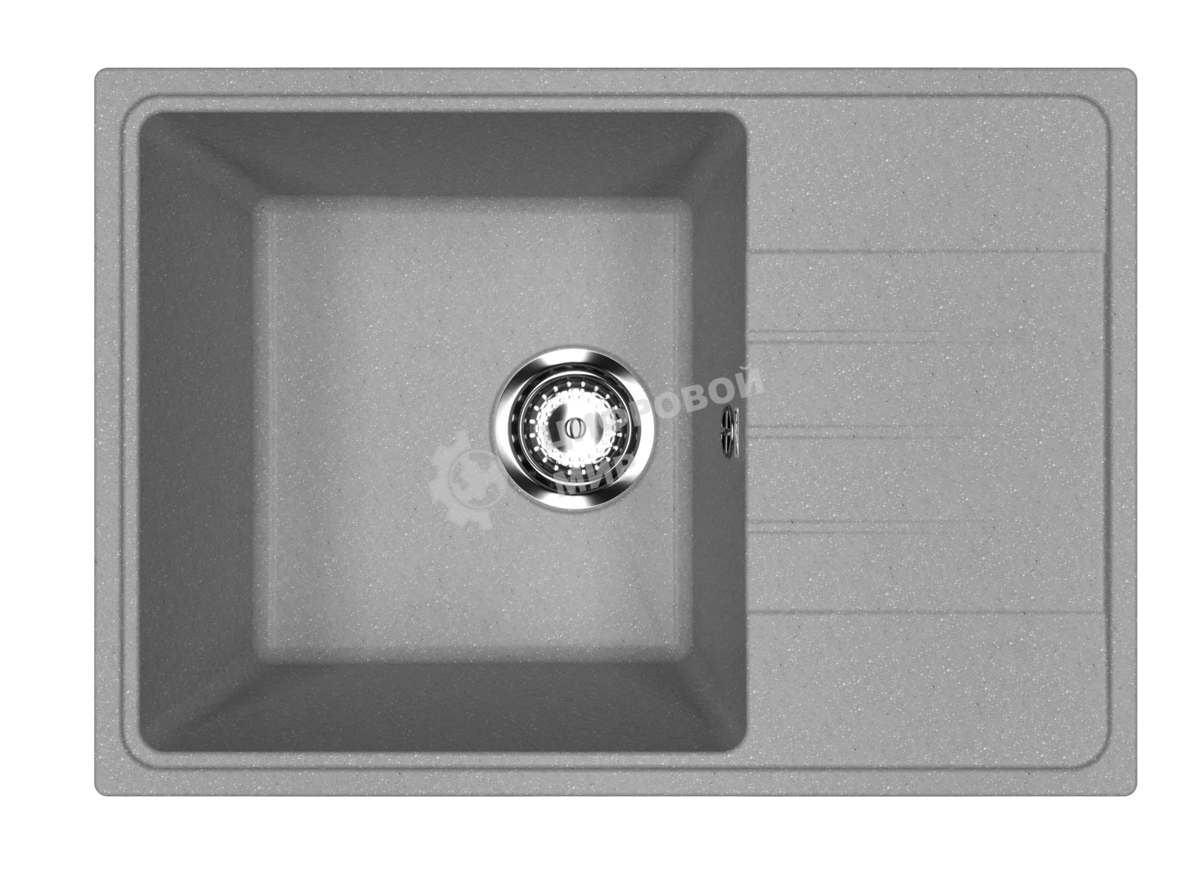 Мойка кухонная PRACTIK PR-M 600-003 светло-серый