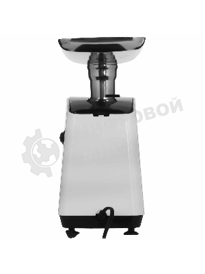 Мясорубка электрическая Galaxy GL 2411 белый, 1200 Вт, 1.3 кг/мин, реверс, защита от перегрузки, металлический лоток, насадки - 5