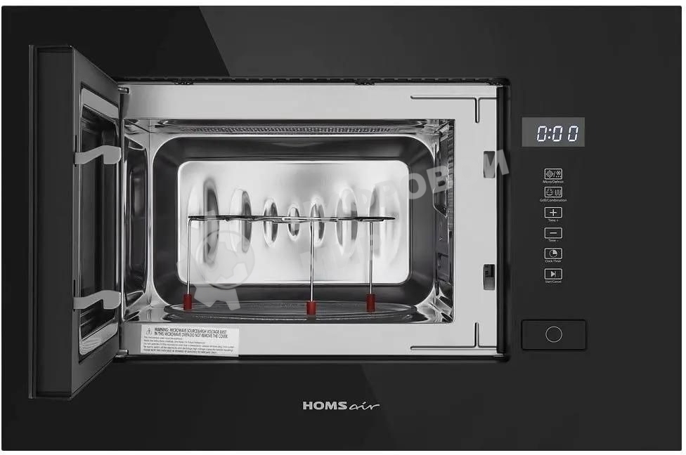 Микроволновая печь встраиваемая HOMSair MOB205Gb