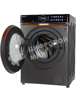 Стиральная машина HIBERG i-DDQ10 - 814 Sd Темно-серый загр. фронтальная макс.: 8 кг 1400 об/мин класс: А+++