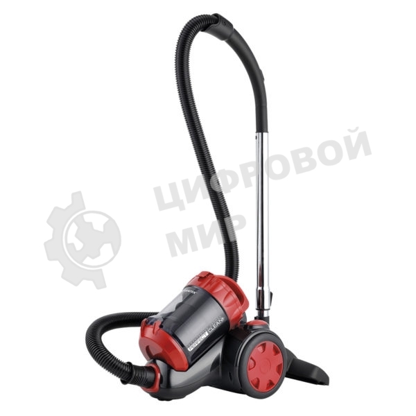 Пылесос Centek CT-2528 Red красный/черный, 350/2000 Вт, уборка сухая, пылесборник циклонный фильтр 1.5 л