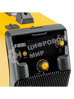 Аппарат инвертор. полуавтомат. cварки Denzel IMIG-205SDR, 200 А, ПВ 60%, катушка 5 кг