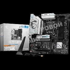 Материнская плата MSI B760M GAMING PLUS WIFI DDR4, LGA1700, Intel B760, 4xDDR4, 4xSATA, 2xM.2, 1xPCIe 4.0 x16, 1xPCIe 4.0 x4, 2xPCIe 3.0 x1, 2xDP, 2xHDMI, 1x2.5Gb LAN, Wi-Fi 6E, Bluetooth 5.3, 4xUSB-A 5Gbps, 6xUSB-A 2.0, 3x3.5 мм, 7.1, mATX