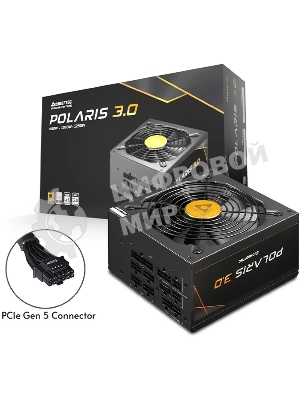 Блок питания Chieftec Polaris 3.0 PPS-1050FC-A3, 1050Вт, 80 PLUS Gold, 135мм, модульный, черный