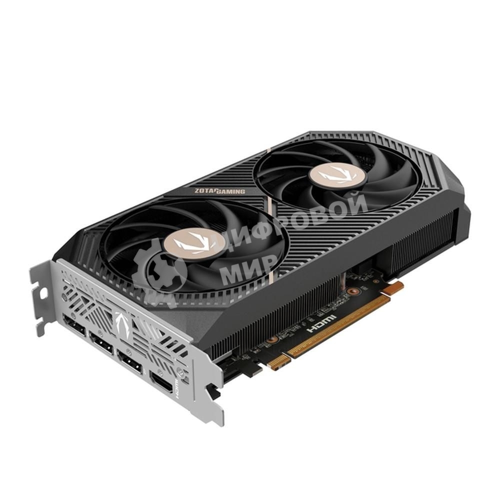 Видеокарта Zotac RTX 5060 AMP 8Gb GDDR7 128bit 3xDP HDMI 2FAN MEDIUM PACK