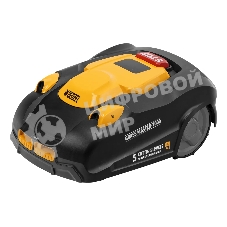Робот-газонокосилка Denzel Grass Master 1000, ультразвуковой датчик, 3 Ач, LCD дисплей, Wi-Fi