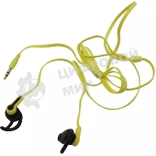 Внутриканальные наушники Smartbuy Rider, силиконовые насадки с упорами, черн/желт (SBE-2095)