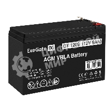 Аккумуляторная батарея ExeGate DT 1209 (12V 9Ah, клеммы F2)