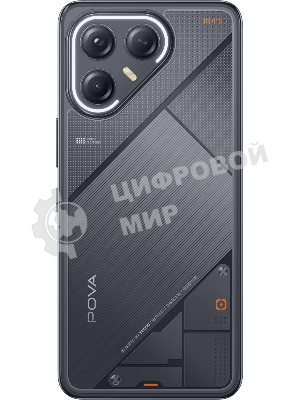 Смартфон Tecno Pova 7 Ultra 5G LJ9, 12/256Gb, черный