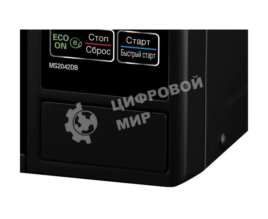 Микроволновая печь LG MS2042DB черный, 20 л, 700 Вт, переключатели - сенсор