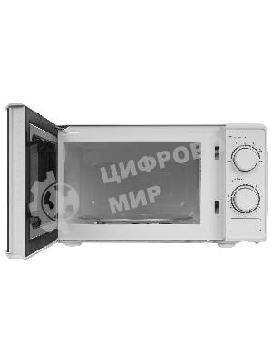 Микроволновая печь Hyundai HYM-M2097 белый, 20 л, 700 Вт, переключатели - поворотный механизм