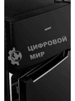 Холодильник Nord NT 90 B черный двухкамерный 61/25л морозилка сверху