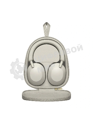Гарнитура беспроводная/проводная Bluetooth Sony WH-1000XM5, серебристый