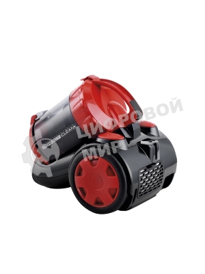 Пылесос Centek CT-2528 Red красный/черный, 350/2000 Вт, уборка сухая, пылесборник циклонный фильтр 1.5 л