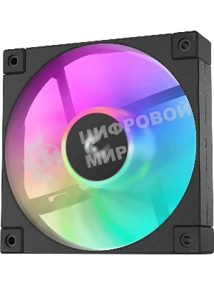 Вентилятор для корпуса DEEPCOOL FD12 черный, 120 мм, 2050 об/мин, 26.9 дБ, 4 pin