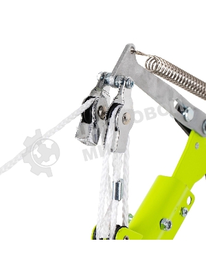 Выдвижная шестопильная пила и секатор Deli DL580512, 4 шкива, сталь SK5, длина лезвия 290 мм, телескопическая рукоятка