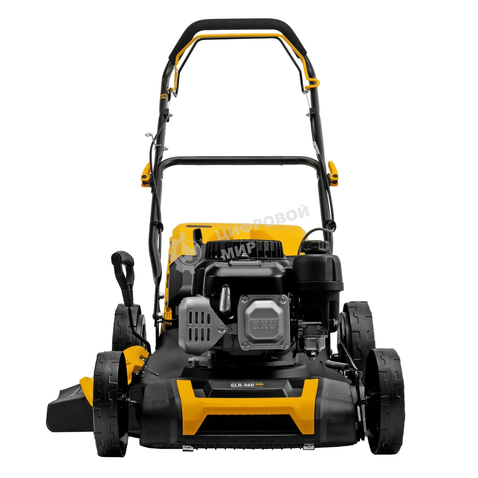 Газонокосилка бензиновая Denzel GLR-460SP-ZS, 149 см3, ширина 46 см, привод, травосборник 65 л