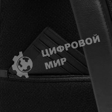 Рюкзак слинг мужской Piquadro Russel CA6764W137/N черный кожа