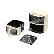 Аэрогриль BQ AF6000M бежевый, 1700 Вт, 6 л, 4 программы