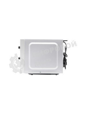 Микроволновая печь General Electronics GE MS120W белая, 20 л, 700 Вт, переключатели — поворотный механизм