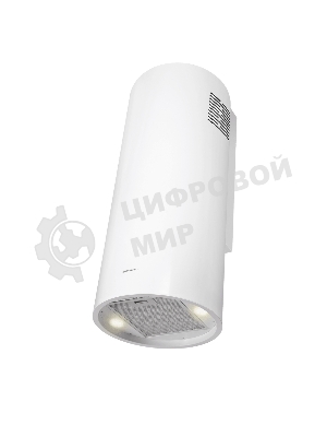 Вытяжка островная Maunfeld Drum Wall 35, белый, 32.5 см, 850 куб. м/ч, 48 дБ