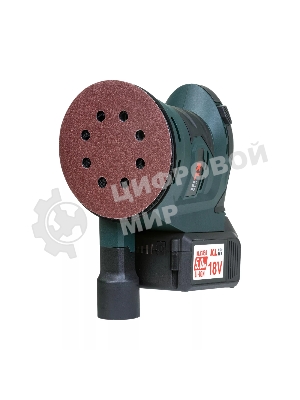 Эксцентриковая шлифовальная машина аккумуляторная KLPRO KLEZ18-50 (18В, Li-ion-2шт, 5.0А·ч, ЗУ 4,5А)